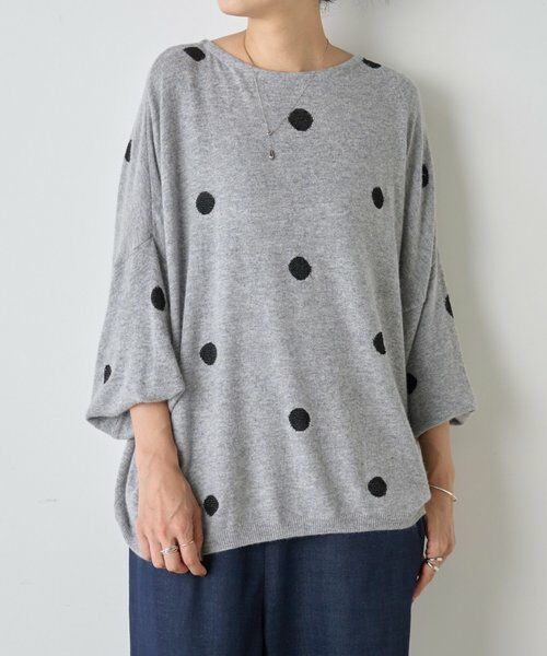 BEARDSLEY / ビアズリー ニット・セーター | ラメドットプルオーバー | 詳細1