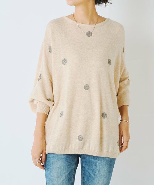 BEARDSLEY / ビアズリー ニット・セーター | ラメドットプルオーバー | 詳細20