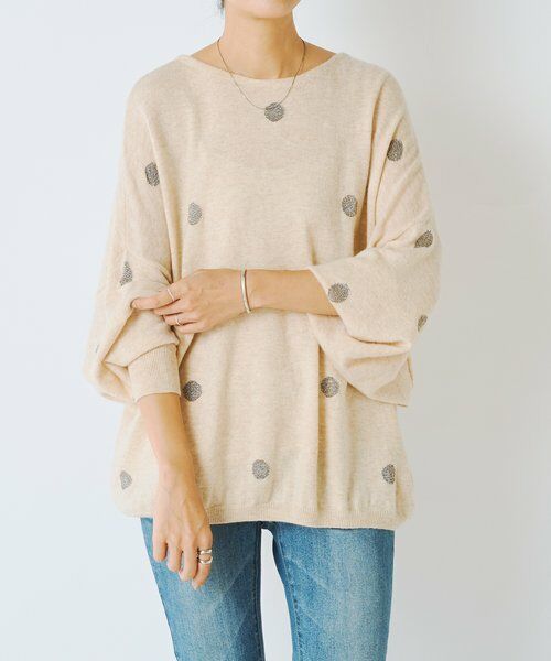 BEARDSLEY / ビアズリー ニット・セーター | ラメドットプルオーバー | 詳細21