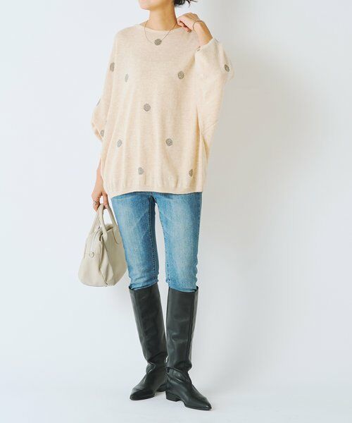 BEARDSLEY / ビアズリー ニット・セーター | ラメドットプルオーバー | 詳細23