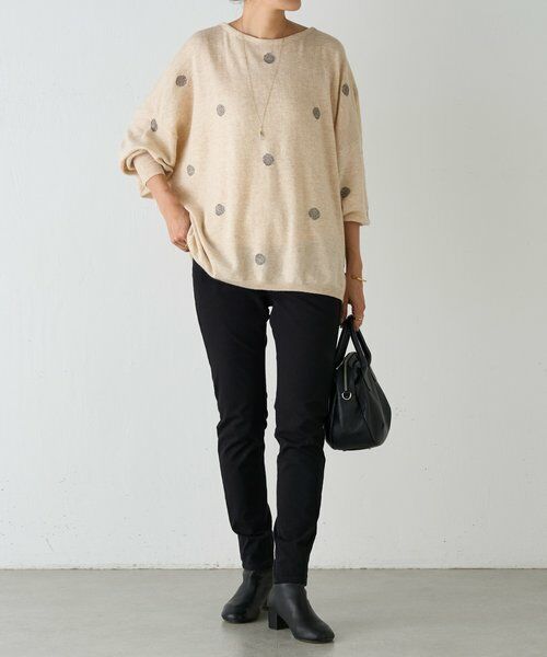 BEARDSLEY / ビアズリー ニット・セーター | ラメドットプルオーバー | 詳細27