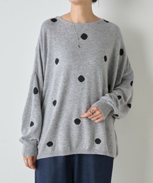 BEARDSLEY / ビアズリー ニット・セーター | ラメドットプルオーバー | 詳細4