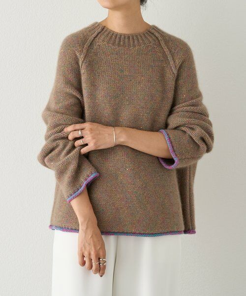 BEARDSLEY / ビアズリー ニット・セーター | カラフルローゲージニット | 詳細11