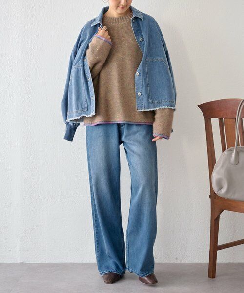 BEARDSLEY / ビアズリー ニット・セーター | カラフルローゲージニット | 詳細16