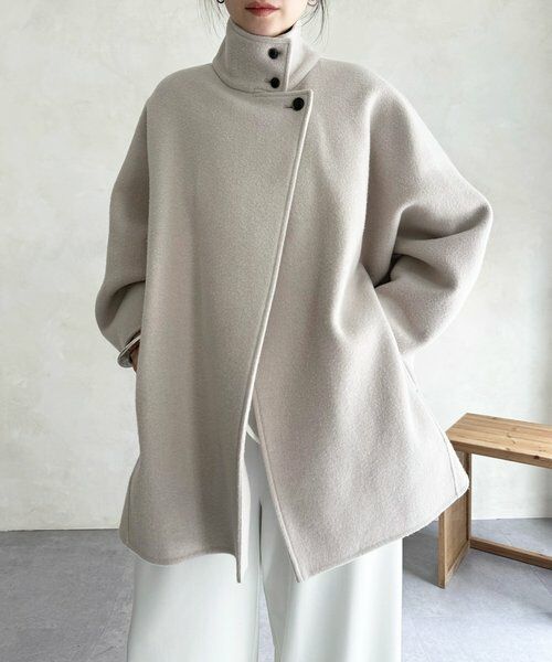 BEARDSLEY / ビアズリー その他アウター | ドルマンリバーコート | 詳細17