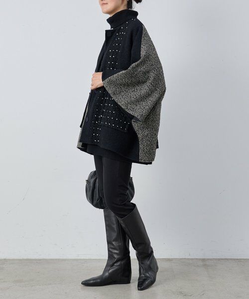 BEARDSLEY / ビアズリー その他アウター | パッチワークポンチョコート | 詳細12