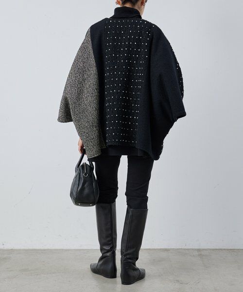 BEARDSLEY / ビアズリー その他アウター | パッチワークポンチョコート | 詳細13