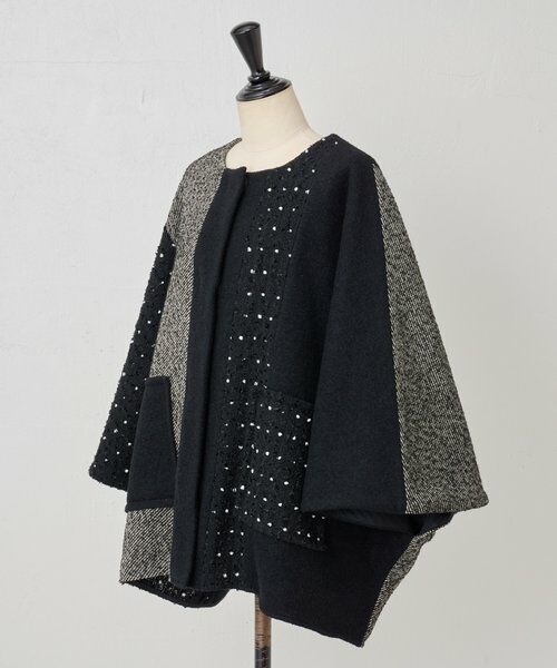 BEARDSLEY / ビアズリー その他アウター | パッチワークポンチョコート | 詳細19