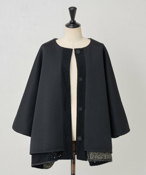BEARDSLEY / ビアズリー その他アウター | パッチワークポンチョコート | 詳細27