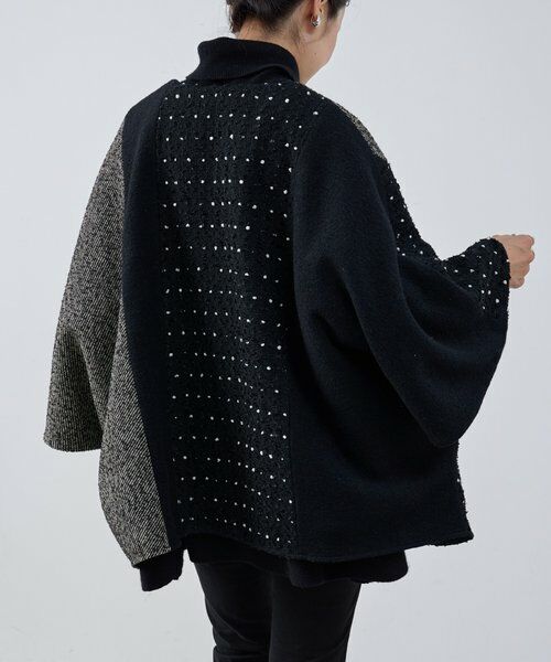 BEARDSLEY / ビアズリー その他アウター | パッチワークポンチョコート | 詳細5