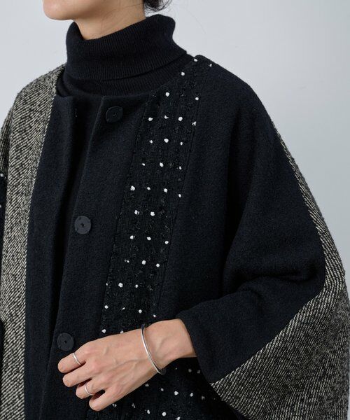 BEARDSLEY / ビアズリー その他アウター | パッチワークポンチョコート | 詳細7