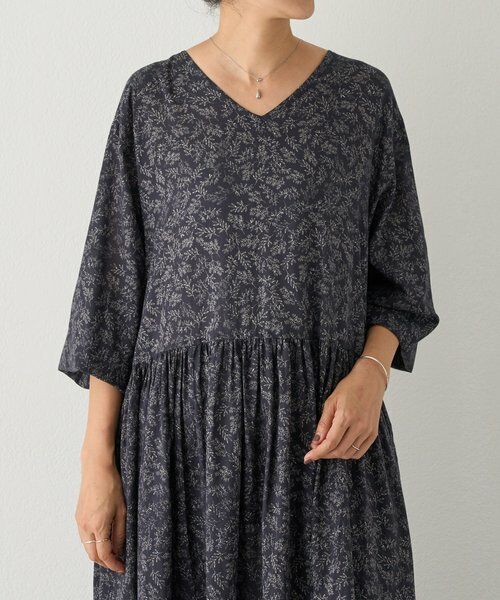 定価3.7 BEARDSLEY 大人のおしゃれ手帖掲載 プリントマキシワンピース BEARDSLEY ワンピース 「2サイズ展開」マルワンピ : ZOZOTOWN