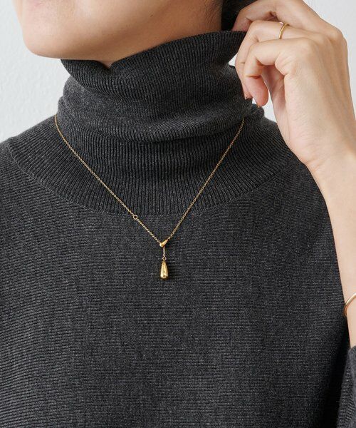 BEARDSLEY / ビアズリー ロング・マキシ丈ワンピース | ニットコンビギャザーワンピース | 詳細7