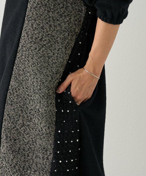 BEARDSLEY / ビアズリー ロング・マキシ丈ワンピース | 前後パッチワークミディワンピース | 詳細13