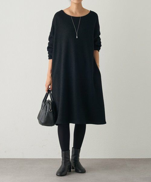 BEARDSLEY / ビアズリー ロング・マキシ丈ワンピース | 前後パッチワークミディワンピース | 詳細15