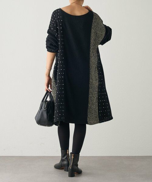 BEARDSLEY / ビアズリー ロング・マキシ丈ワンピース | 前後パッチワークミディワンピース | 詳細17