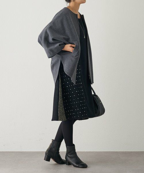 BEARDSLEY / ビアズリー ロング・マキシ丈ワンピース | 前後パッチワークミディワンピース | 詳細20