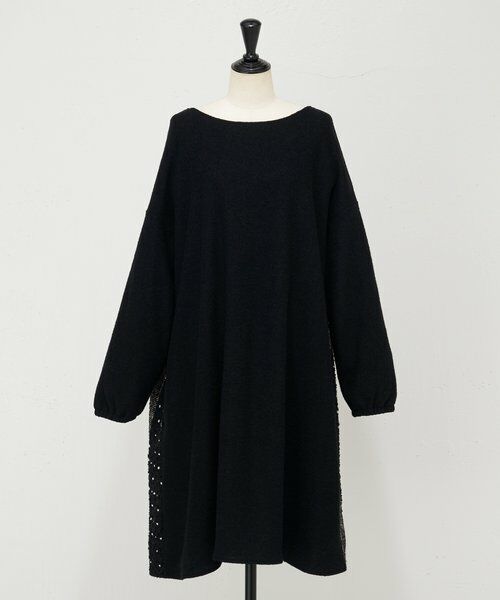 BEARDSLEY / ビアズリー ロング・マキシ丈ワンピース | 前後パッチワークミディワンピース | 詳細21