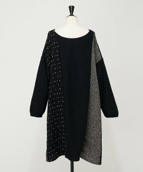 BEARDSLEY / ビアズリー ロング・マキシ丈ワンピース | 前後パッチワークミディワンピース | 詳細22