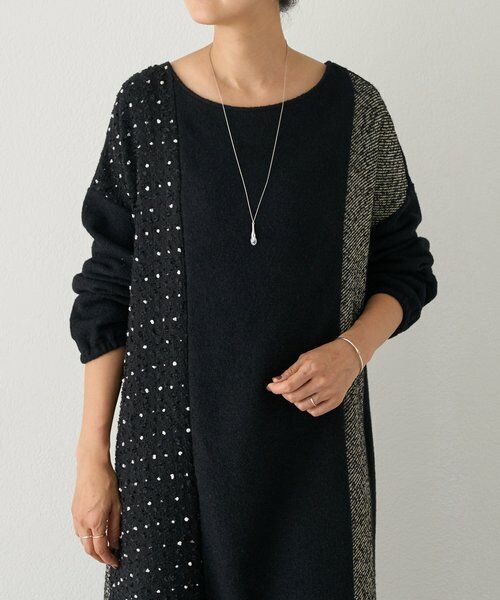 BEARDSLEY / ビアズリー ロング・マキシ丈ワンピース | 前後パッチワークミディワンピース | 詳細5