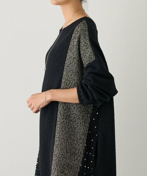 BEARDSLEY / ビアズリー ロング・マキシ丈ワンピース | 前後パッチワークミディワンピース | 詳細6