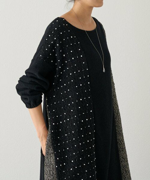 BEARDSLEY / ビアズリー ロング・マキシ丈ワンピース | 前後パッチワークミディワンピース | 詳細9