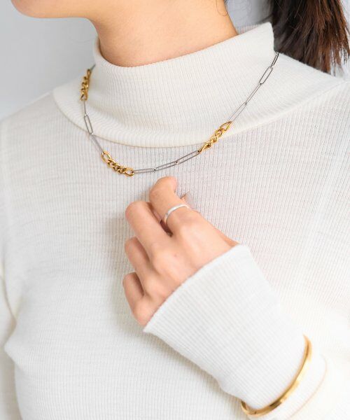 BEARDSLEY / ビアズリー リング | ミックスチェーンネックレス | 詳細1