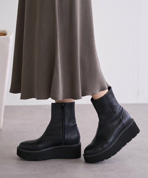 ♡マロン♡ララ♡ BEARDSLEY 764579C3 後ろぷっくりウールショートコート （その他アウター