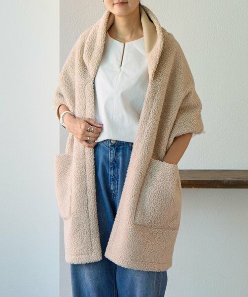 BEARDSLEY / ビアズリー マフラー・ショール・スヌード・ストール | ムートンストール | 詳細1