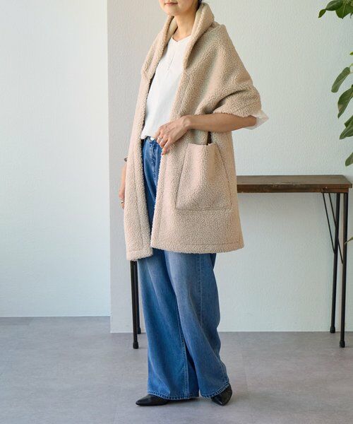 BEARDSLEY / ビアズリー マフラー・ショール・スヌード・ストール | ムートンストール | 詳細11