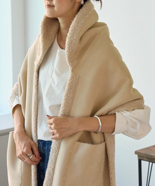 BEARDSLEY / ビアズリー マフラー・ショール・スヌード・ストール | ムートンストール | 詳細14