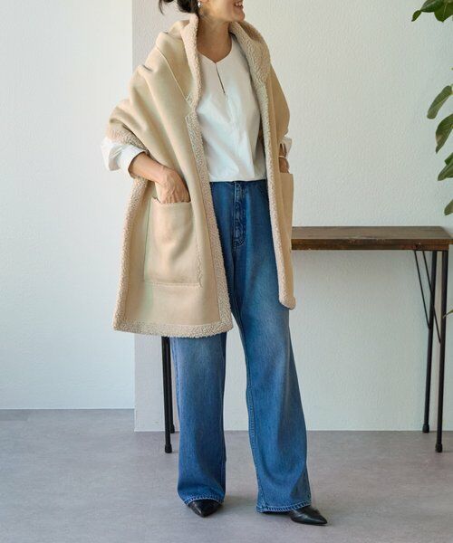 BEARDSLEY / ビアズリー マフラー・ショール・スヌード・ストール | ムートンストール | 詳細16