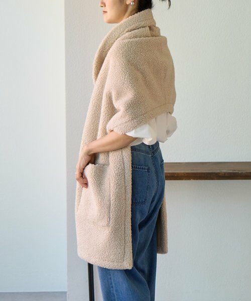 BEARDSLEY / ビアズリー マフラー・ショール・スヌード・ストール | ムートンストール | 詳細3