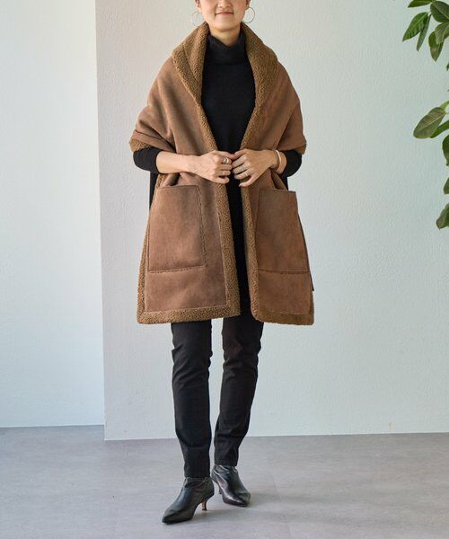 ムートンストール （マフラー・ショール・スヌード・ストール