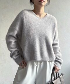 BEARDSLEY / ビアズリー ニット・セーター | FOXウールVネックニット