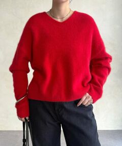 BEARDSLEY / ビアズリー ニット・セーター | FOXウールVネックニット