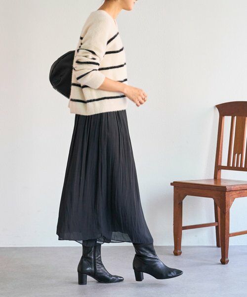 BEARDSLEY / ビアズリー ニット・セーター | FOXウールVネックニット | 詳細15