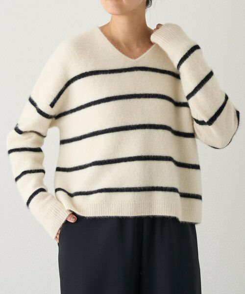 BEARDSLEY / ビアズリー ニット・セーター | FOXウールVネックニット | 詳細19