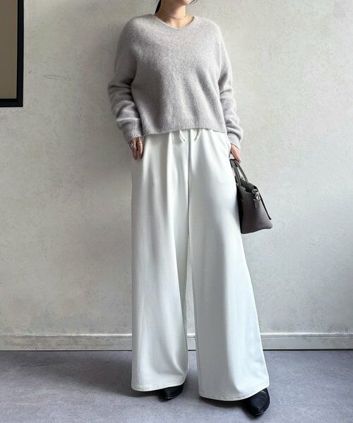 BEARDSLEY / ビアズリー ニット・セーター | FOXウールVネックニット | 詳細23