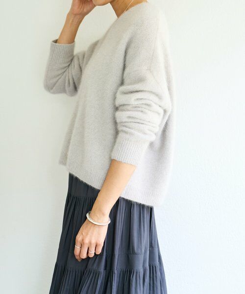 BEARDSLEY / ビアズリー ニット・セーター | FOXウールVネックニット | 詳細25