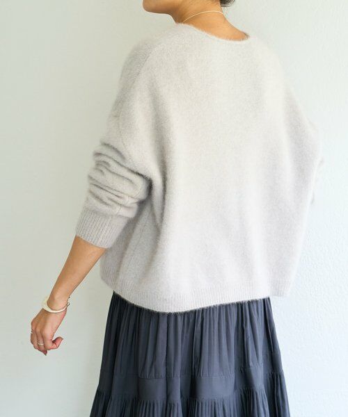 BEARDSLEY / ビアズリー ニット・セーター | FOXウールVネックニット | 詳細26