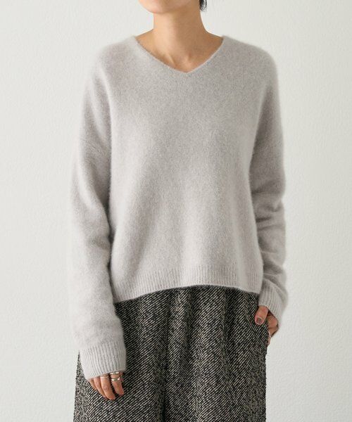 BEARDSLEY / ビアズリー ニット・セーター | FOXウールVネックニット | 詳細29