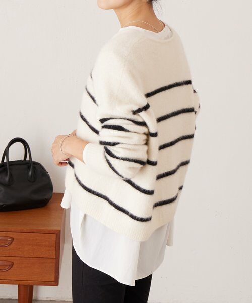 BEARDSLEY / ビアズリー ニット・セーター | FOXウールVネックニット | 詳細5