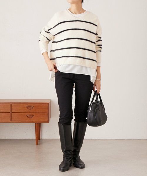 BEARDSLEY / ビアズリー ニット・セーター | FOXウールVネックニット | 詳細6