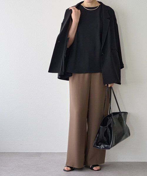 BEARDSLEY / ビアズリー シャツ・ブラウス | ジョーゼット前後フレアブラウス | 詳細17