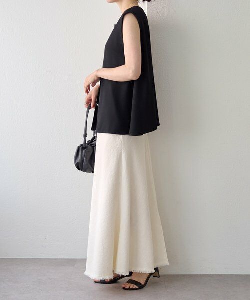 BEARDSLEY / ビアズリー シャツ・ブラウス | ジョーゼット前後フレアブラウス | 詳細19