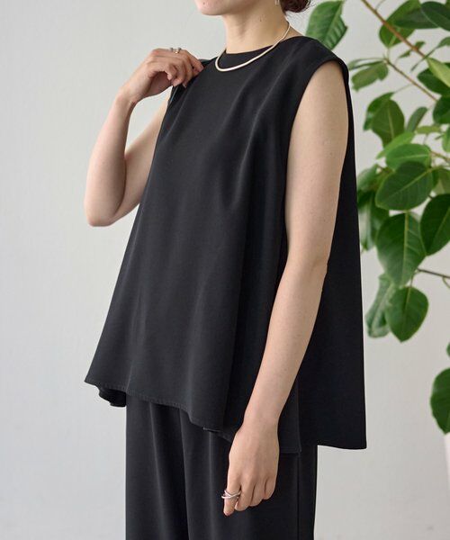 BEARDSLEY / ビアズリー シャツ・ブラウス | ジョーゼット前後フレアブラウス | 詳細3