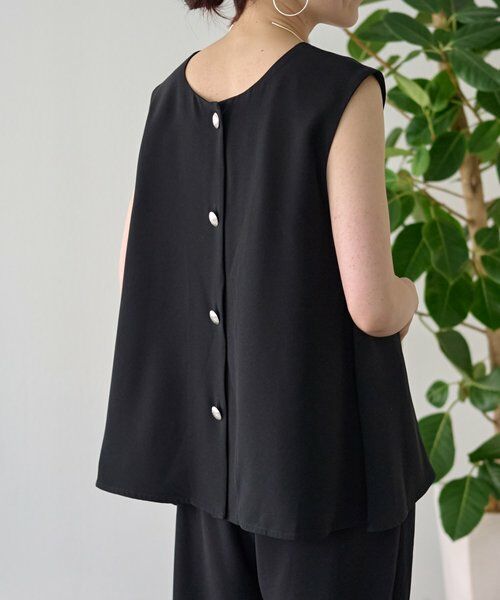 BEARDSLEY / ビアズリー シャツ・ブラウス | ジョーゼット前後フレアブラウス | 詳細4