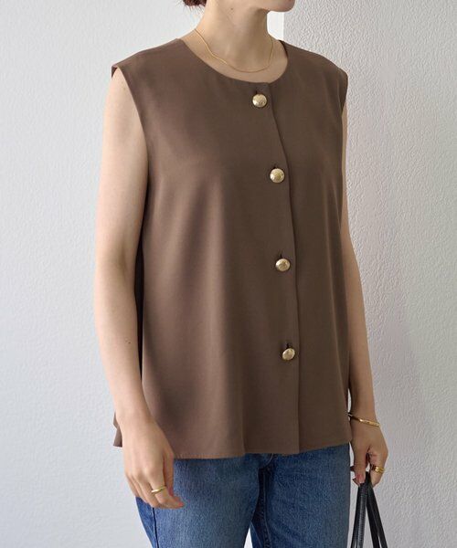 BEARDSLEY / ビアズリー シャツ・ブラウス | ジョーゼット前後フレアブラウス | 詳細30