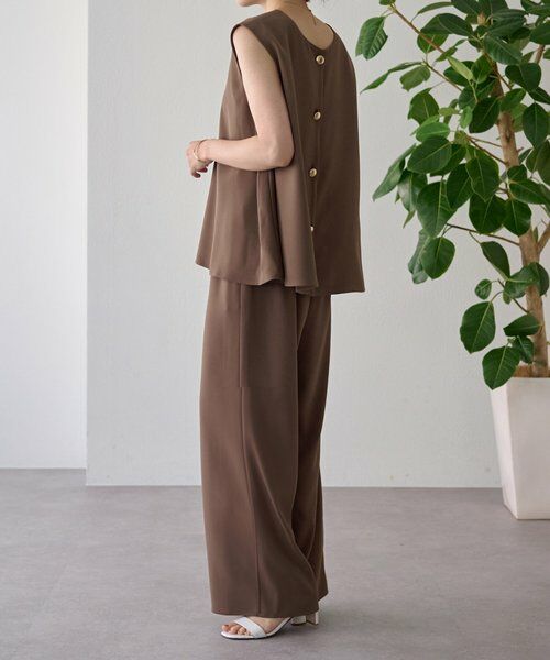 BEARDSLEY / ビアズリー シャツ・ブラウス | ジョーゼット前後フレアブラウス | 詳細26